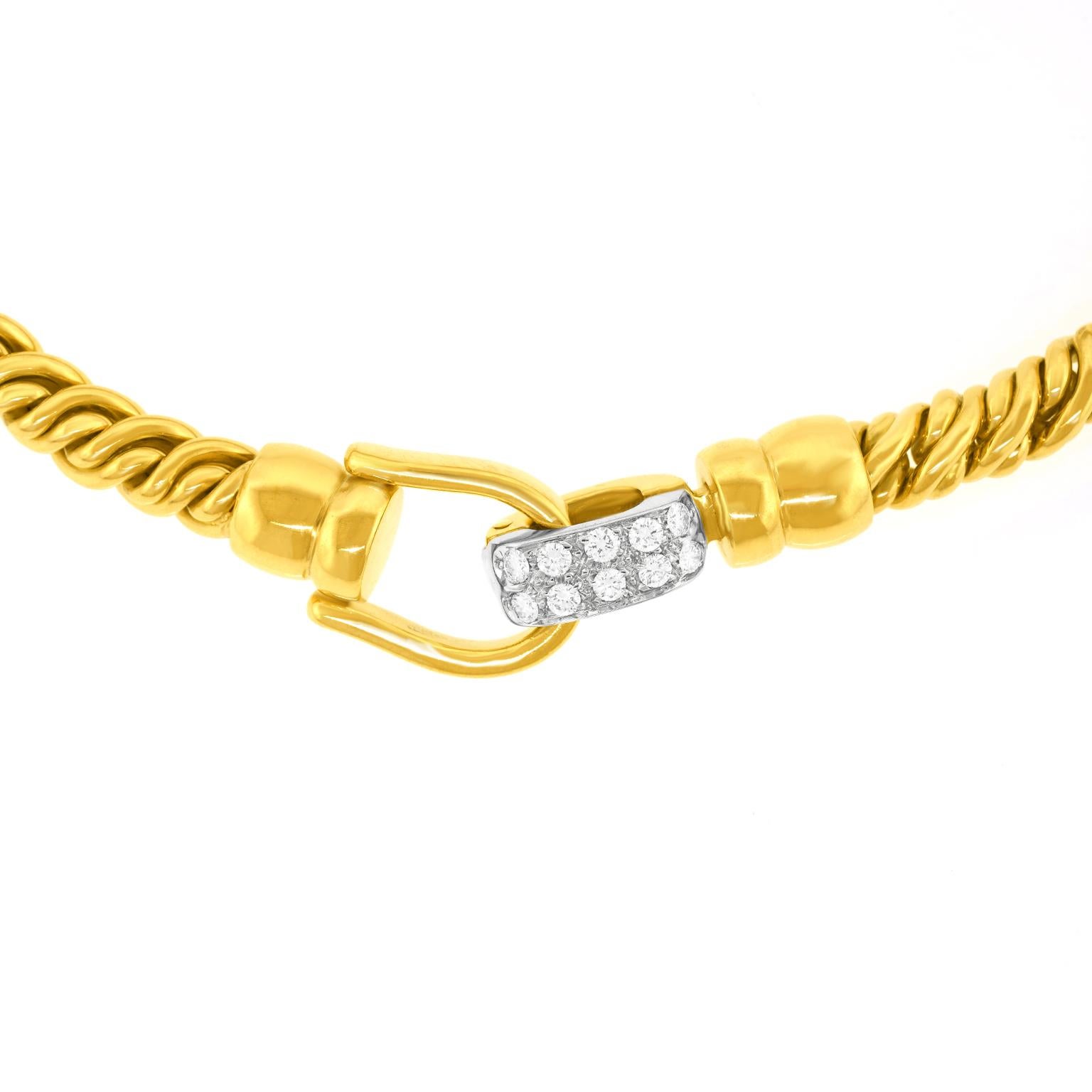 Collana con diamanti a Pomellato 4