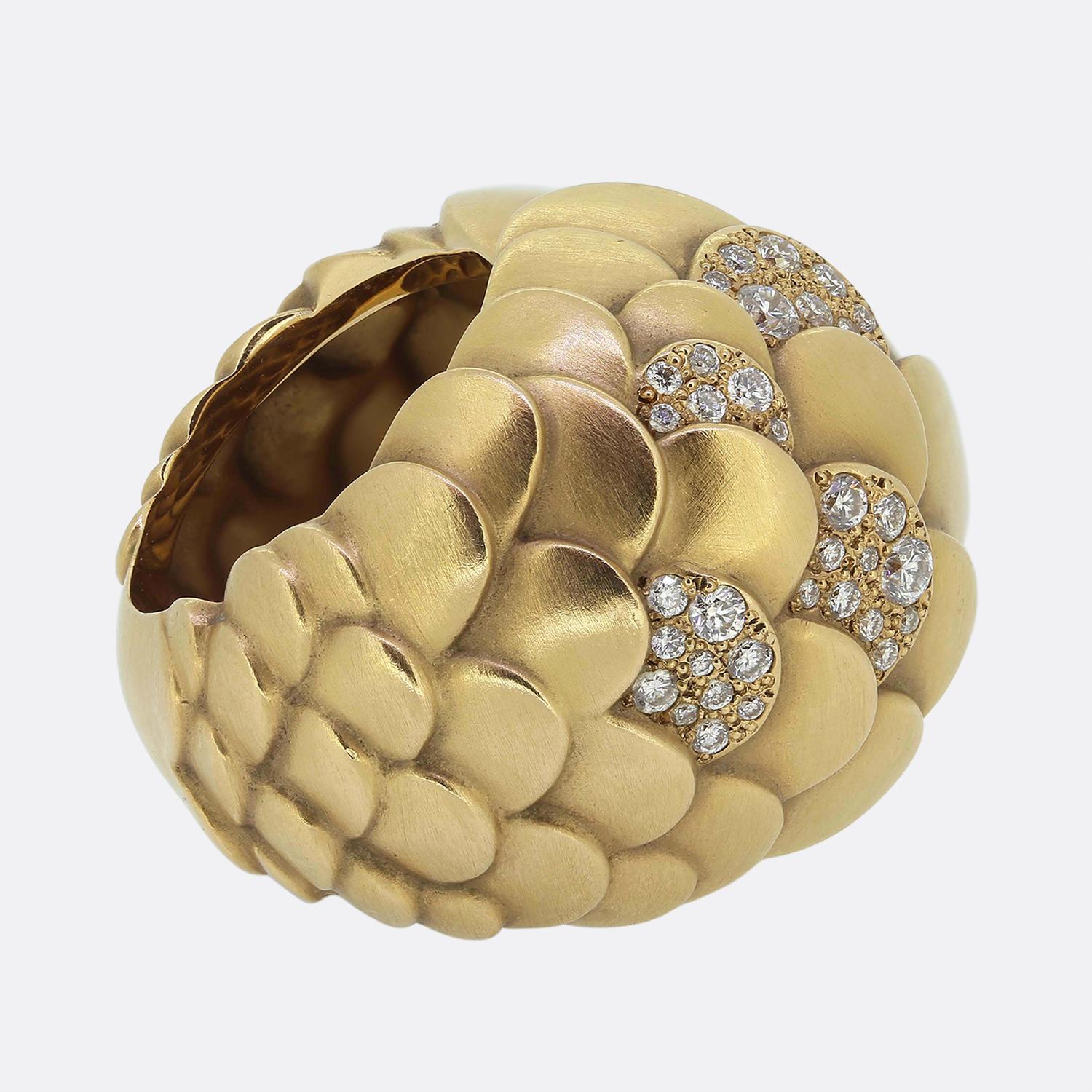 Brilliant Cut Pomellato Diamond Sirène Ring