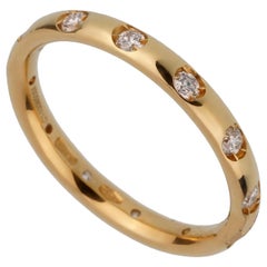 Pomellato Diamond Yellow Gold Band Ring