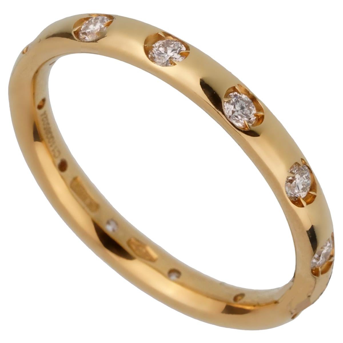 Pomellato Diamond Yellow Gold Band Ring