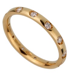 Pomellato Diamond Yellow Gold Band Ring