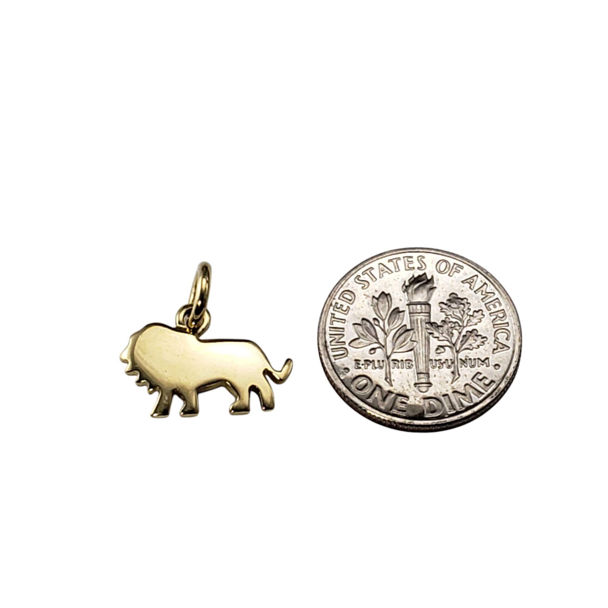 Pomellato Dodo Charm Lion en or jaune 18 carats #21136 Bon état - En vente à Washington Depot, CT