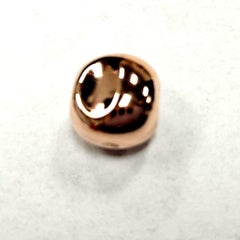 Pomellato DoDo 9 Karat Rose Gold Rondelle Bead Component, Made in Italy