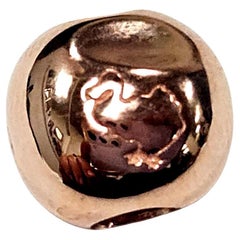 Pomellato DoDo 9 Karat Rose Gold Rondelle Bead Component, Made in Italy