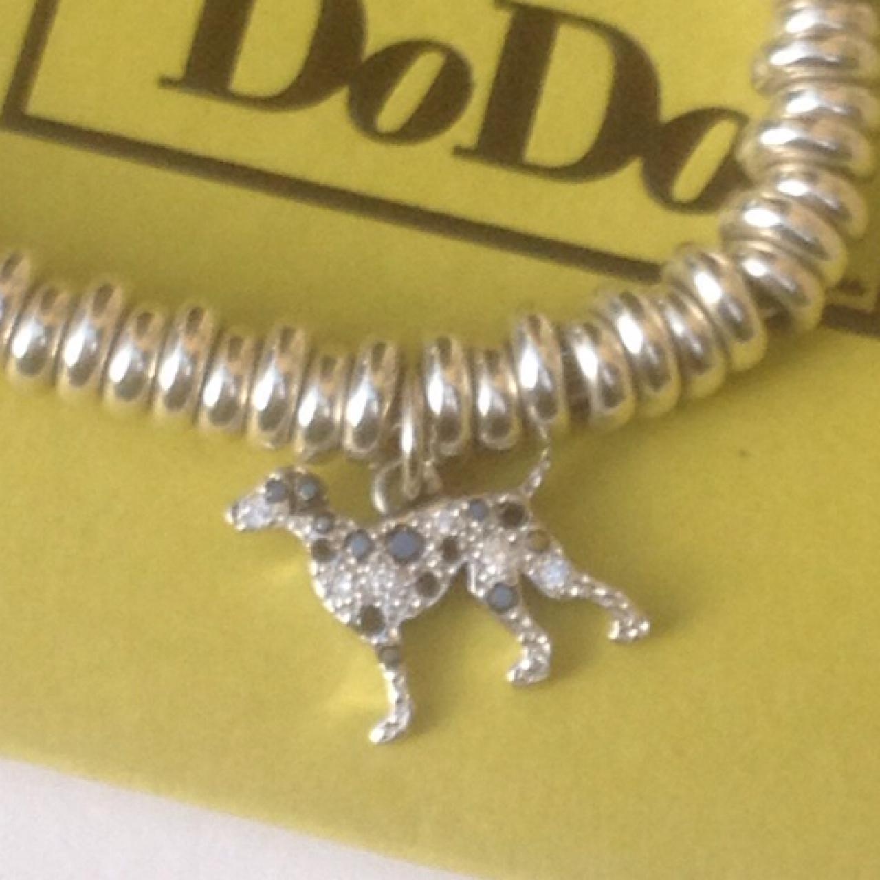 Contemporary Pomellato, Dodo Dalmation 18 Karat Gold Pendant with Black and White Diamonds