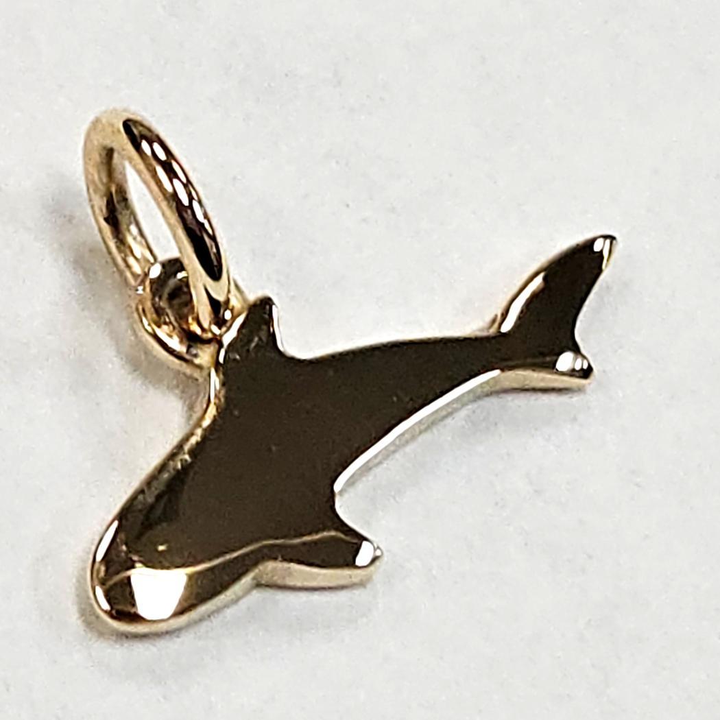 Ciondolo Squalo Dodo di Pomellato in oro giallo 18 carati - Raro design italiano in vendita 1