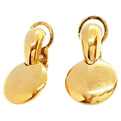 Pomellato Drop Earrings Yellow Gold