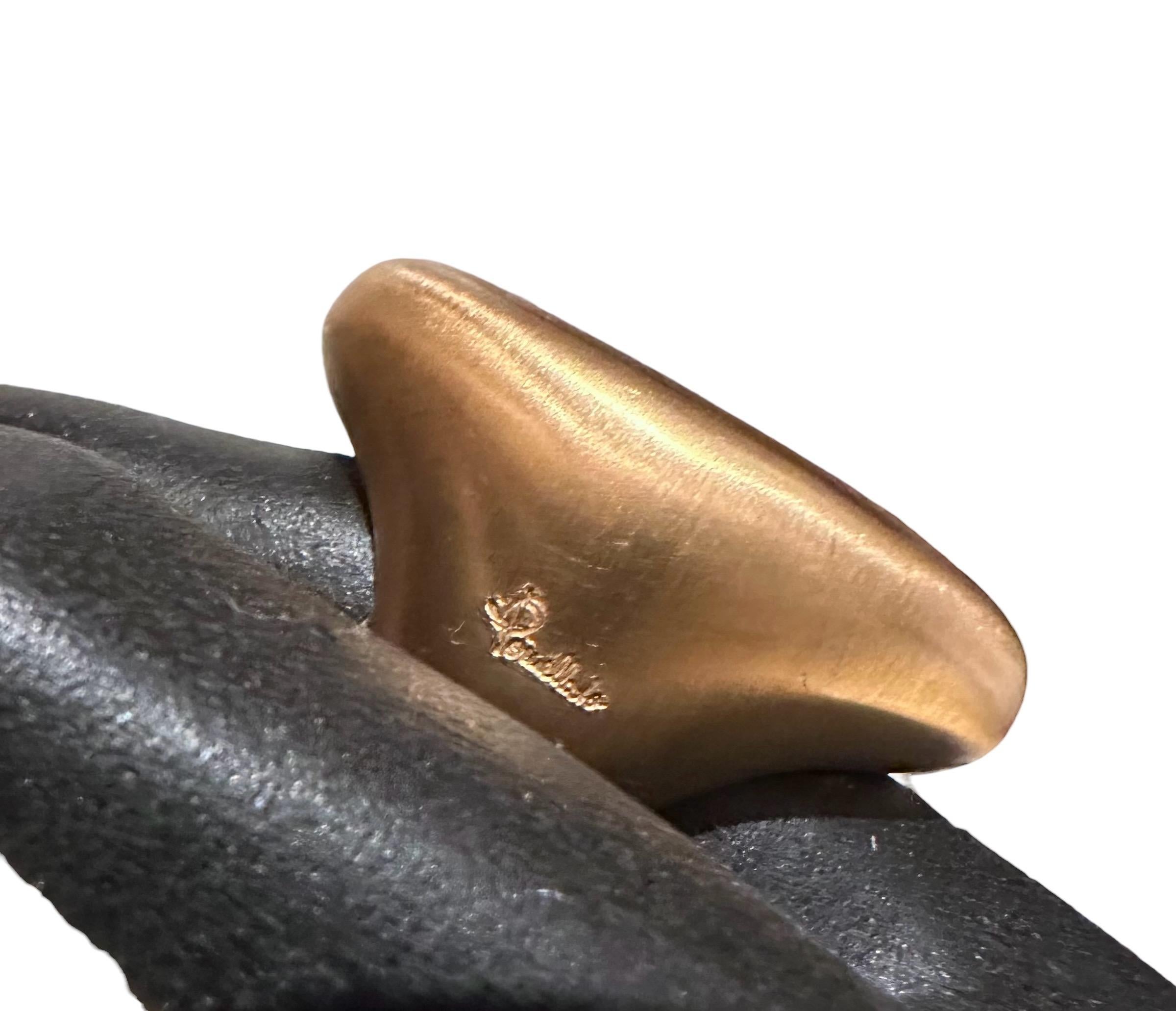 Pomellato Eva Cameo Schlange 18k Roségold Unisex-Ring 1