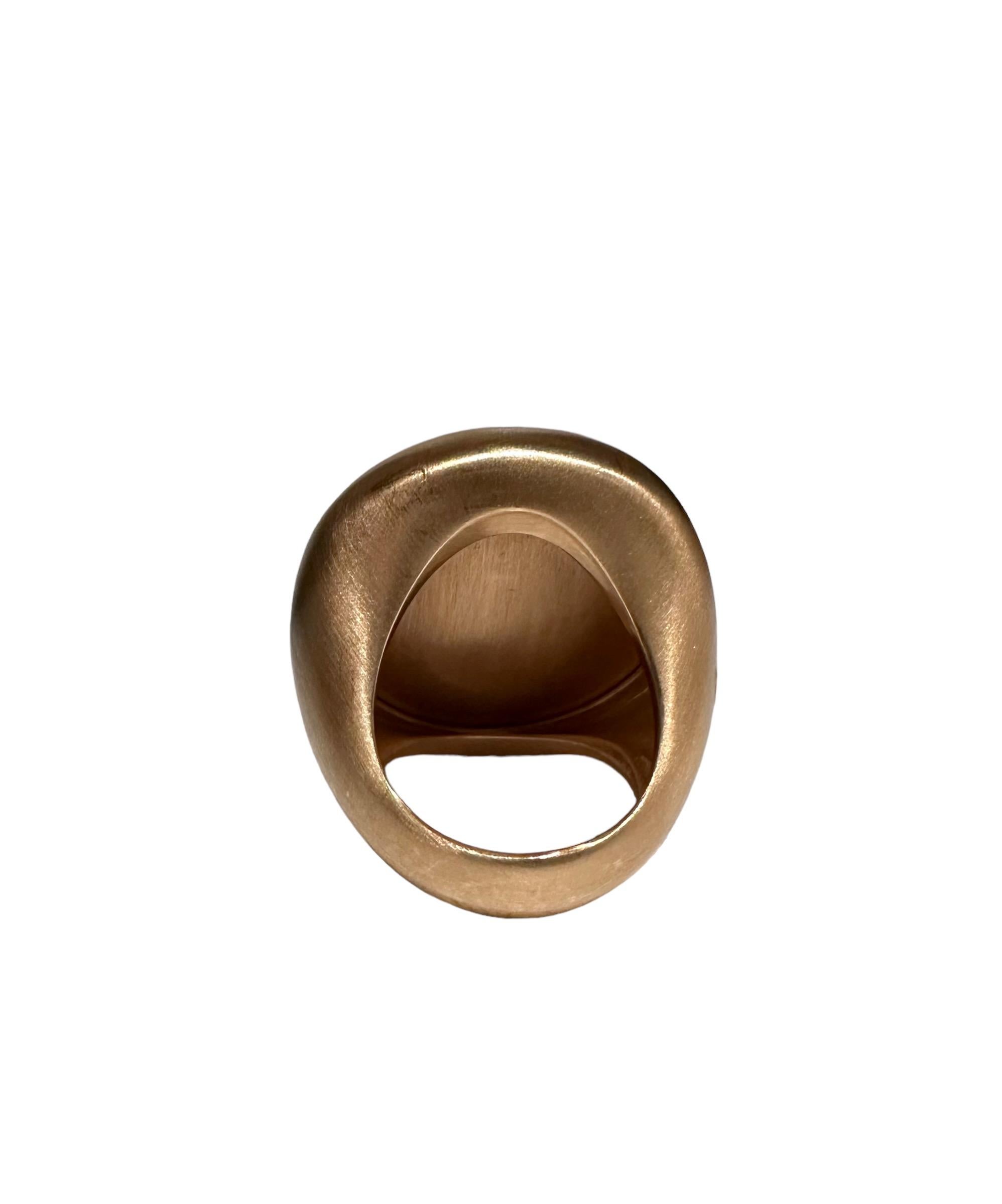 Pomellato Eva Cameo Schlange 18k Roségold Unisex-Ring 2