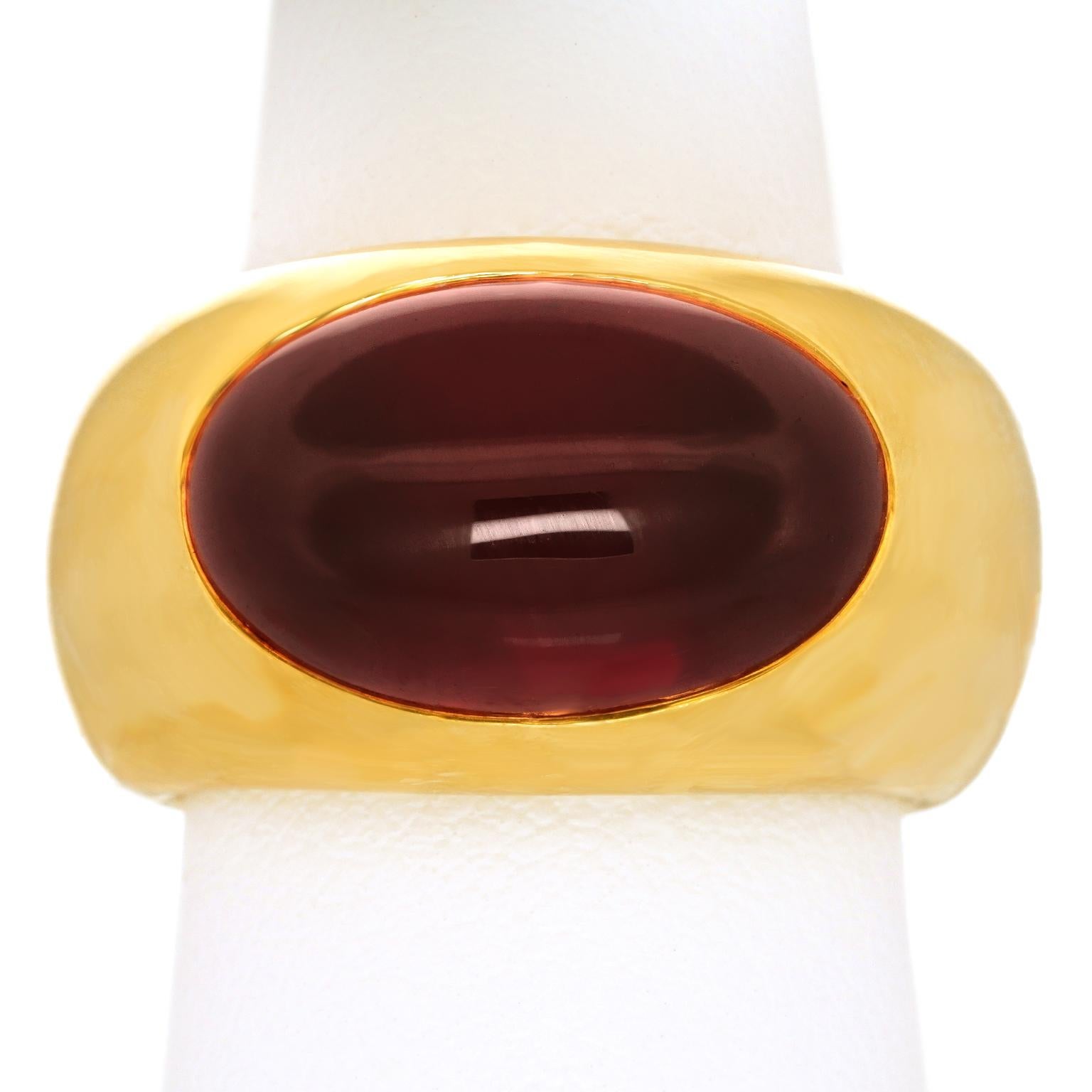 Pomellato Garnet Ring 18k For Sale 7