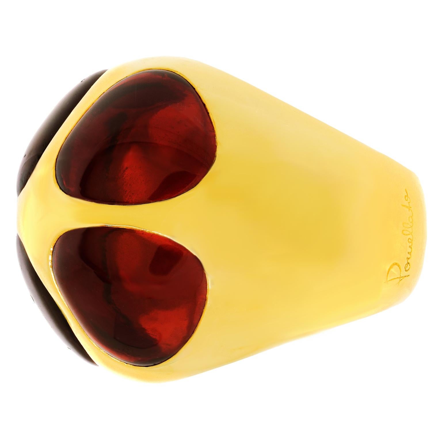 Cabochon Pomellato Garnet Ring