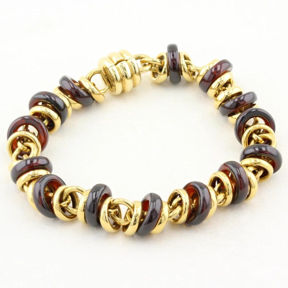 Femenino o masculino Pomellato Gem Set Rondelle Collar Pulsera Set en venta