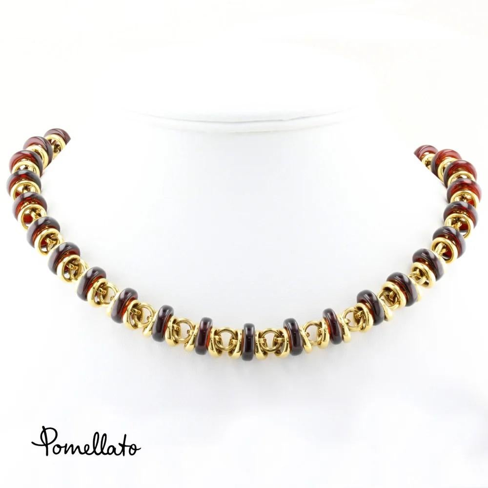 Pomellato Gem Set Rondelle Collar Pulsera Set en venta 1