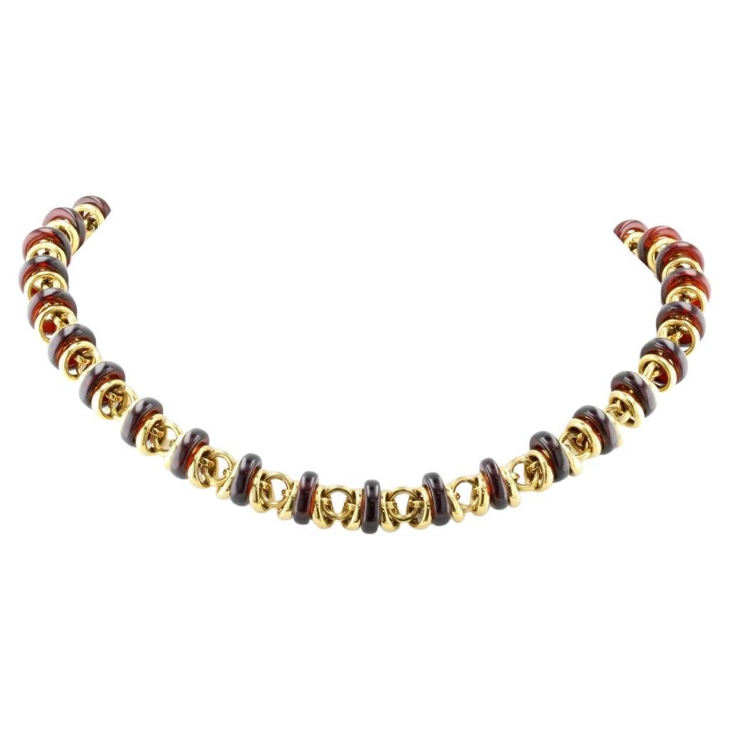Pomellato Gem Set Rondelle Collar Pulsera Set