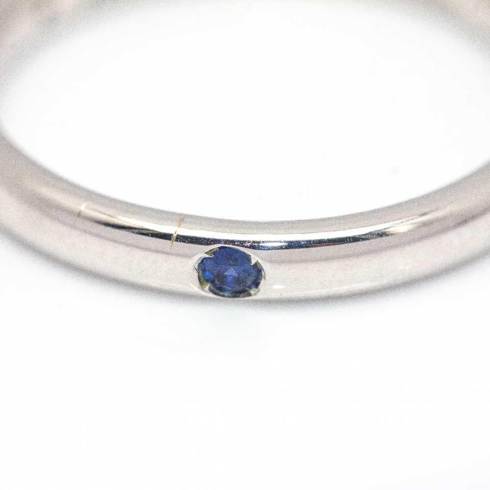 POMELLATO Gold and Sapphire Wedding Ring In New Condition For Sale In Barcelona, CT