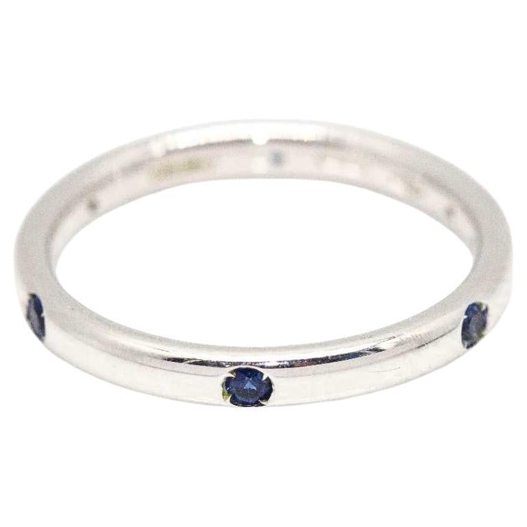 POMELLATO Gold and Sapphire Wedding Ring For Sale