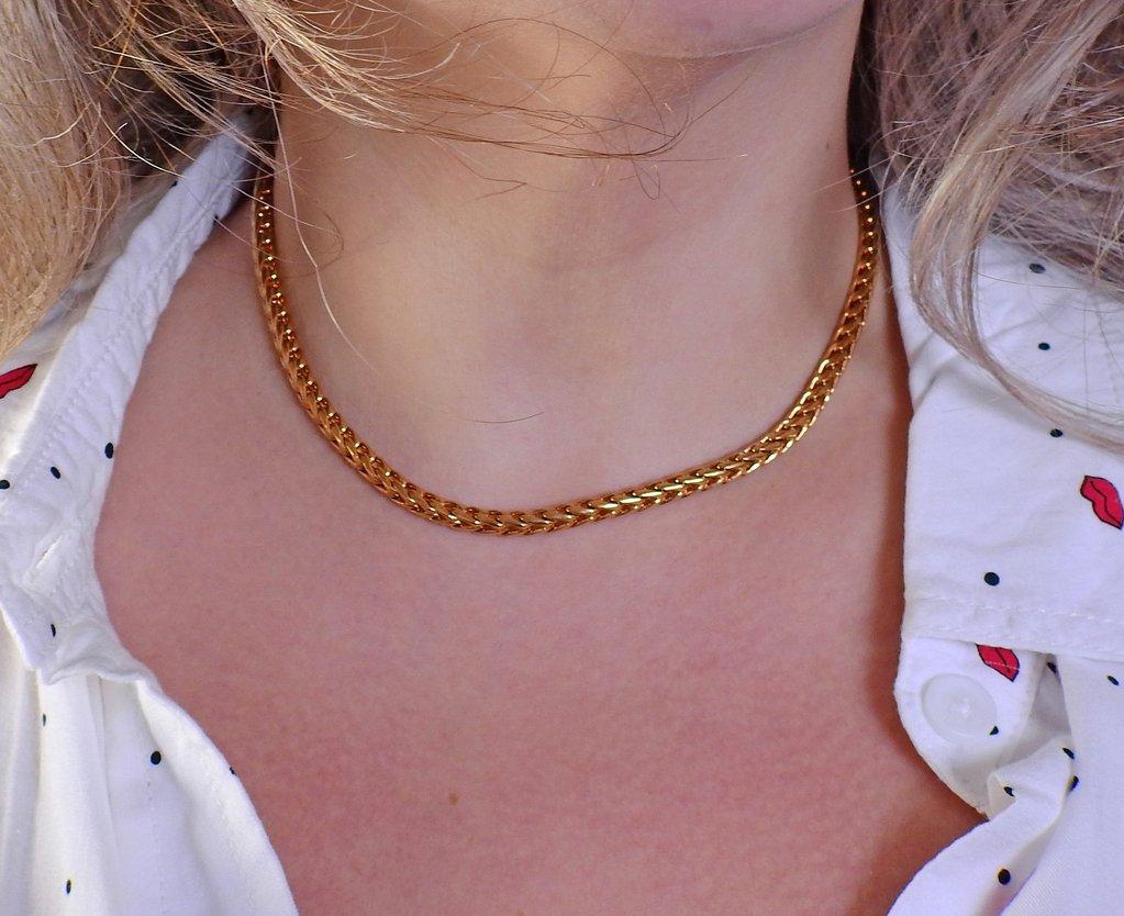 Pomellato Gold Diamond Chain Necklace 1