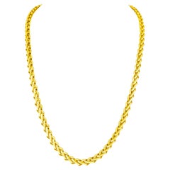 Pomellato Gold-Halskette 18k c1990er Jahre Italien