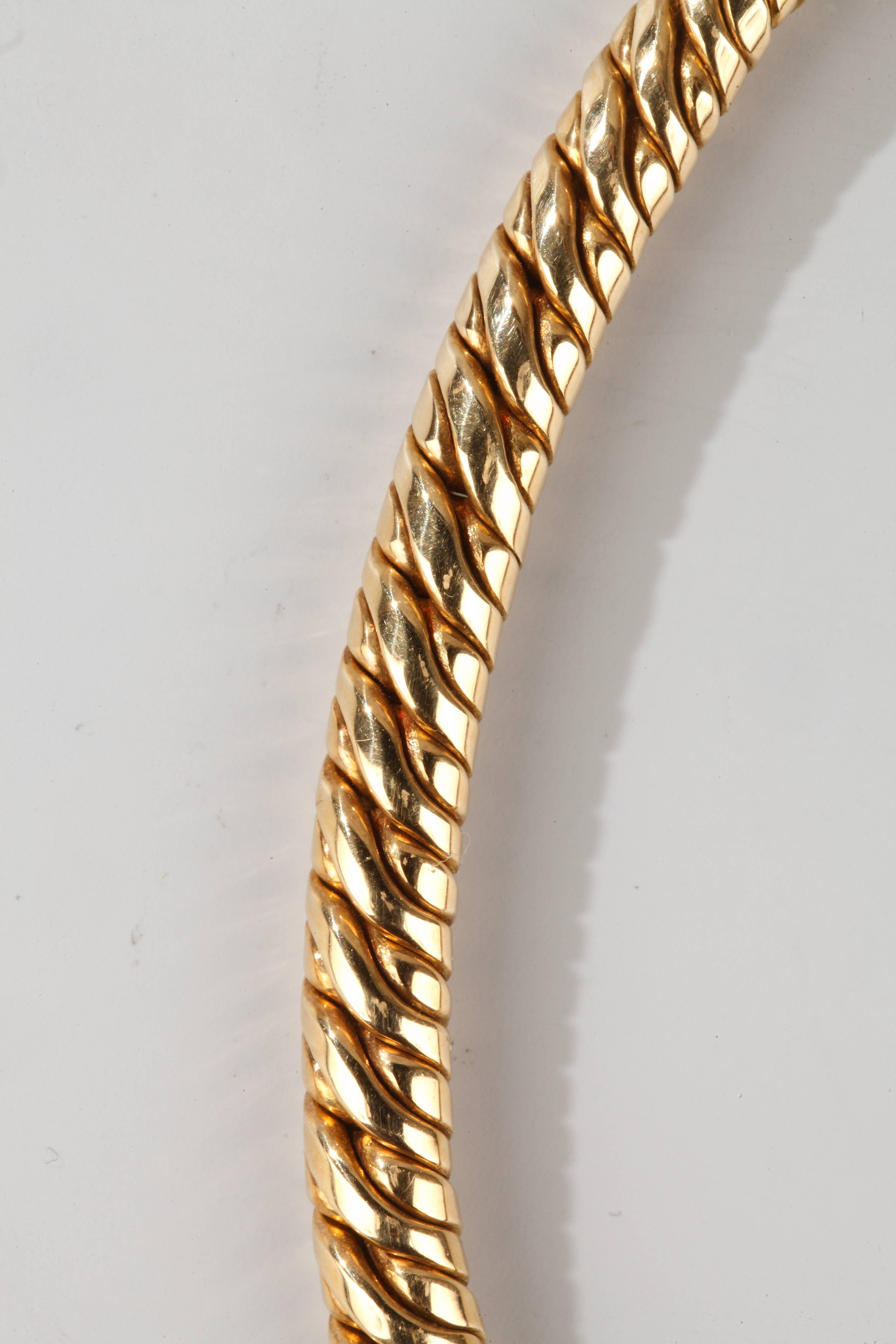Pomellato Gold Necklace In Good Condition In Paris, FR