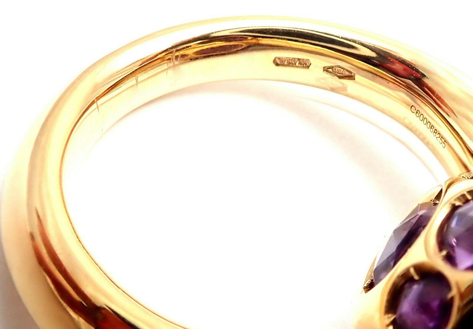 Women's or Men's Pomellato Harem Amethyst Rose Gold Ring