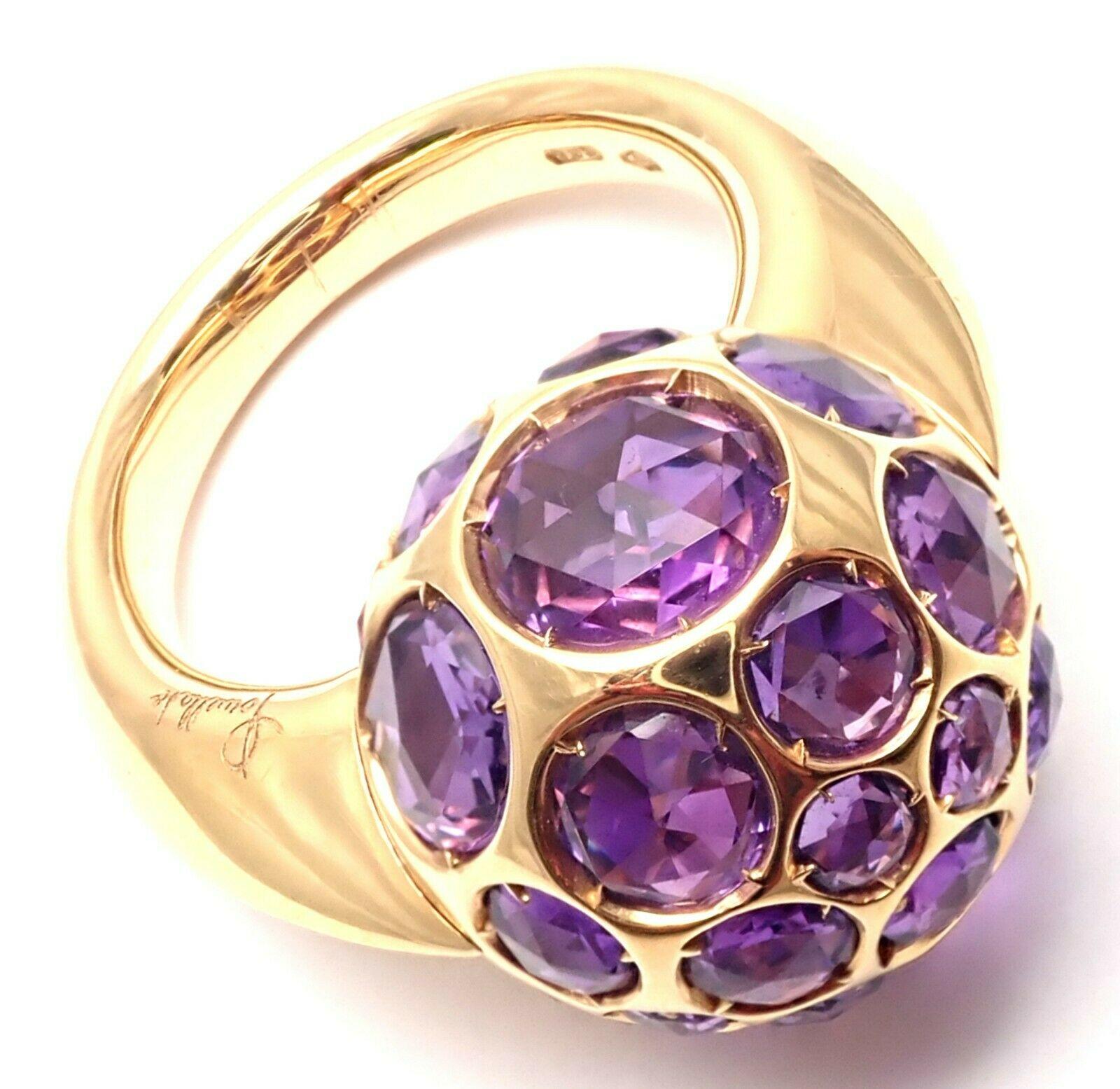 Pomellato Harem Amethyst Rose Gold Ring 2