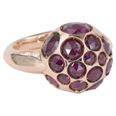 Pomellato Harem Rhodolith Granat und 18 Karat Roségold Ring