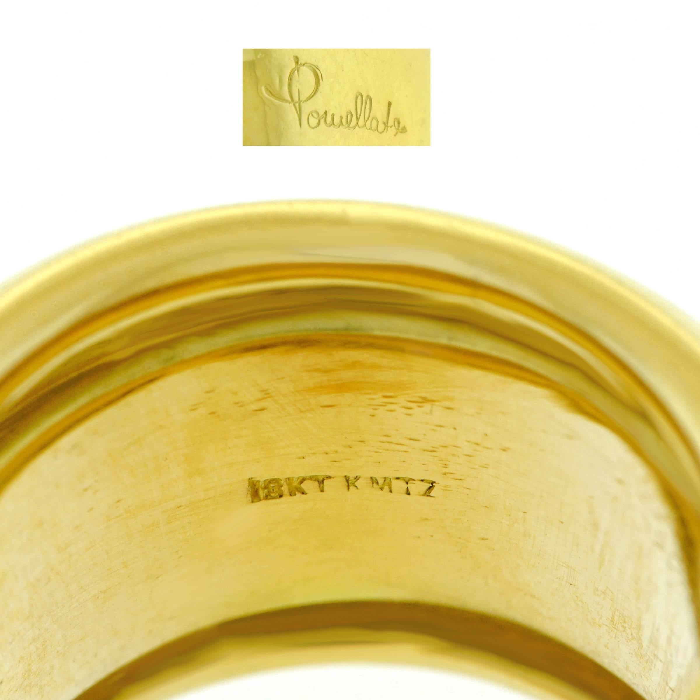 Women's or Men's Pomellato Heavy Gold Ring