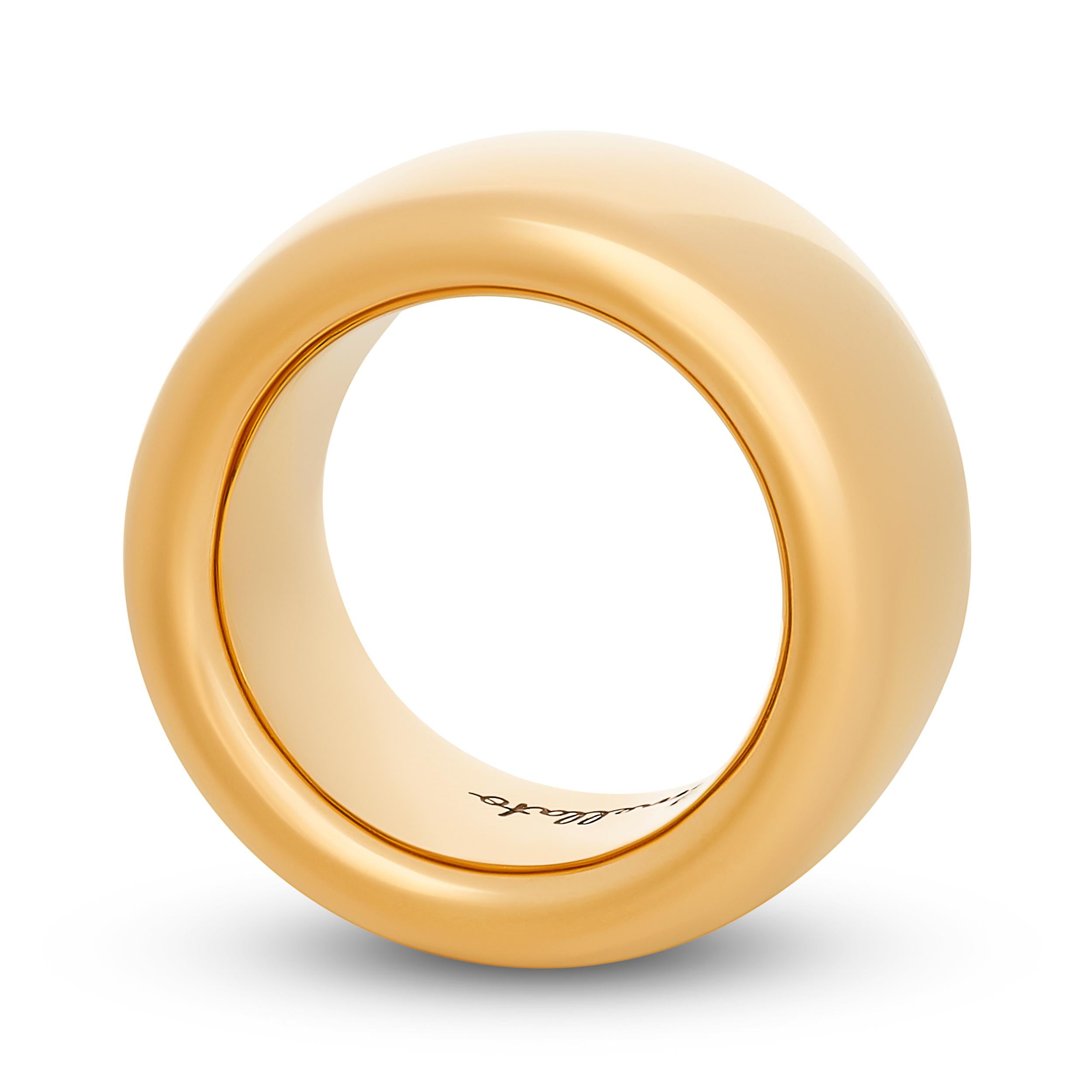 Pomellato Iconica 18kt Gelbgold Band im Zustand „Hervorragend“ im Angebot in Philadelphia, PA