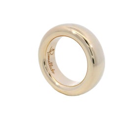 Pomellato Iconica Chunky Doughnut Ring in 18K Rose Gold Size 6.75