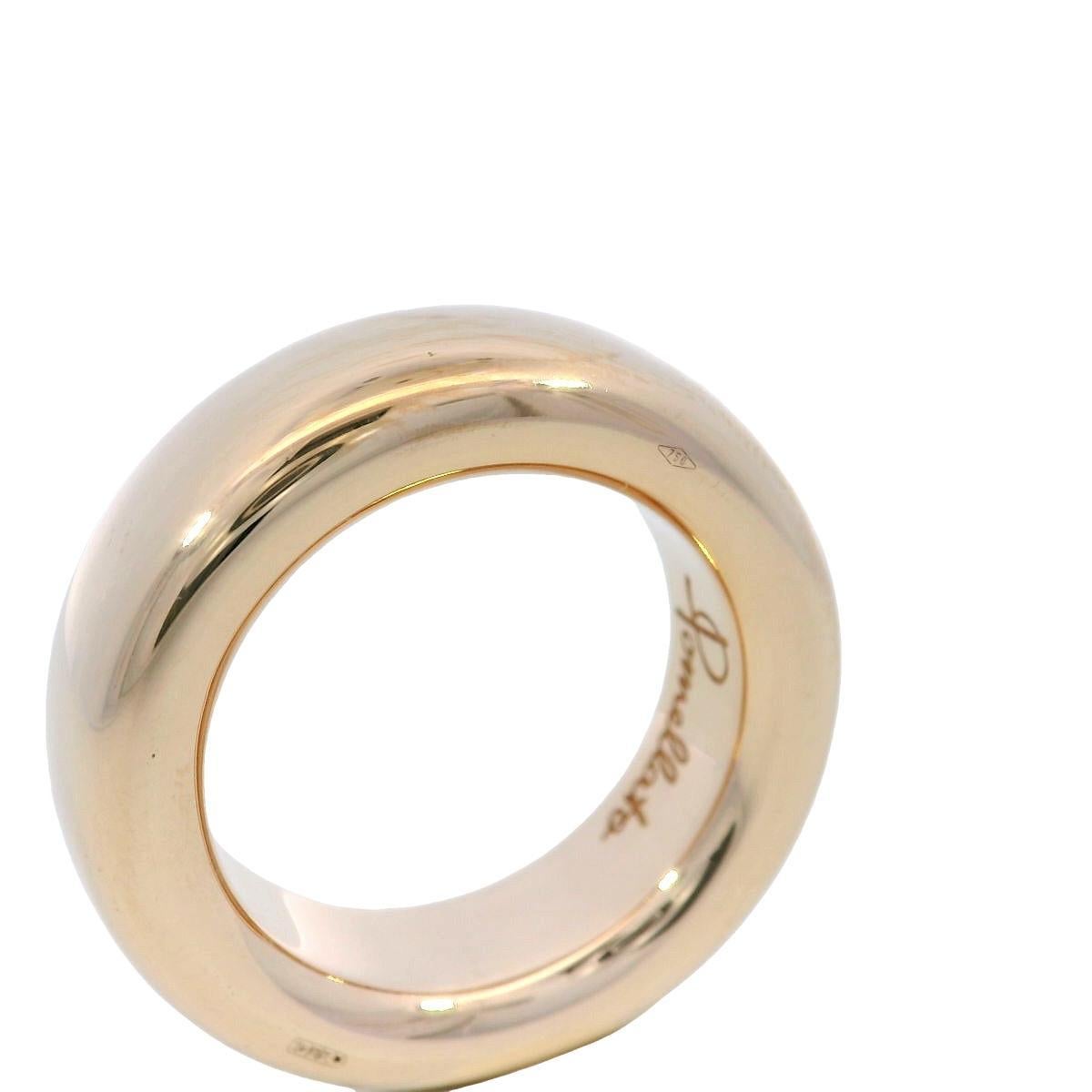 Pomellato Iconica Chunky Doughnut Ring in 18K Rose Gold Size 6.75 1