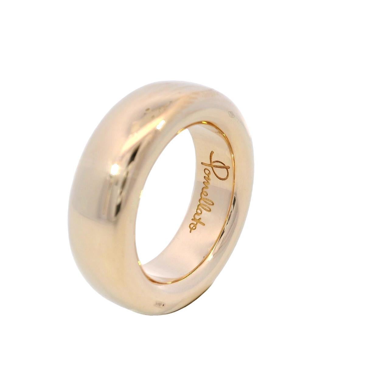 Pomellato Iconica Chunky Doughnut Ring in 18K Rose Gold Size 6.75 2
