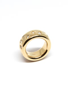 Pomellato Iconica Rose Gold and Diamond Large Ring