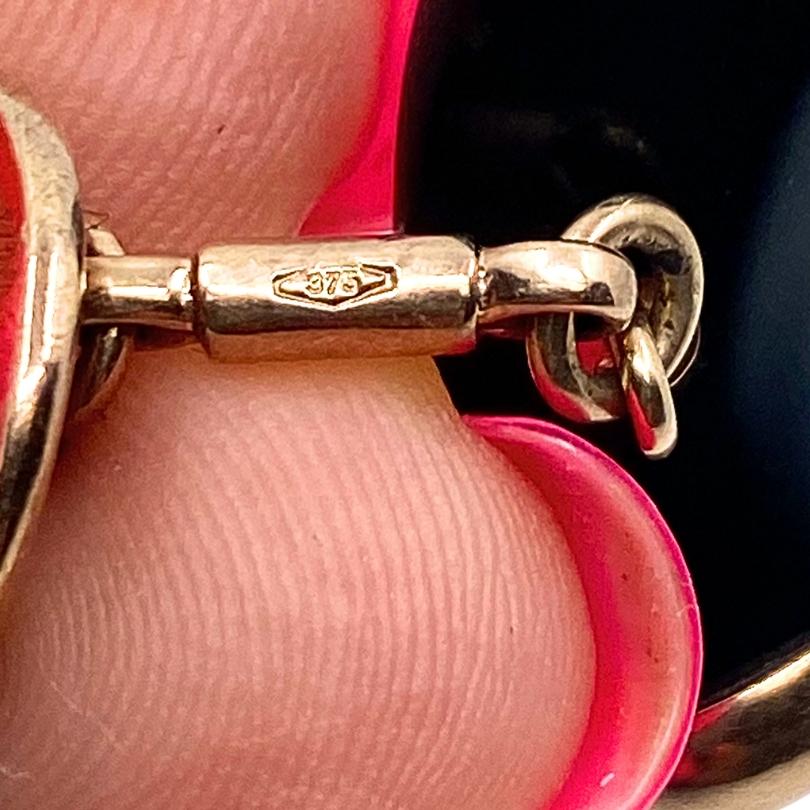 Pomellato Jet Horn Rose Gold Cufflinks For Sale 5