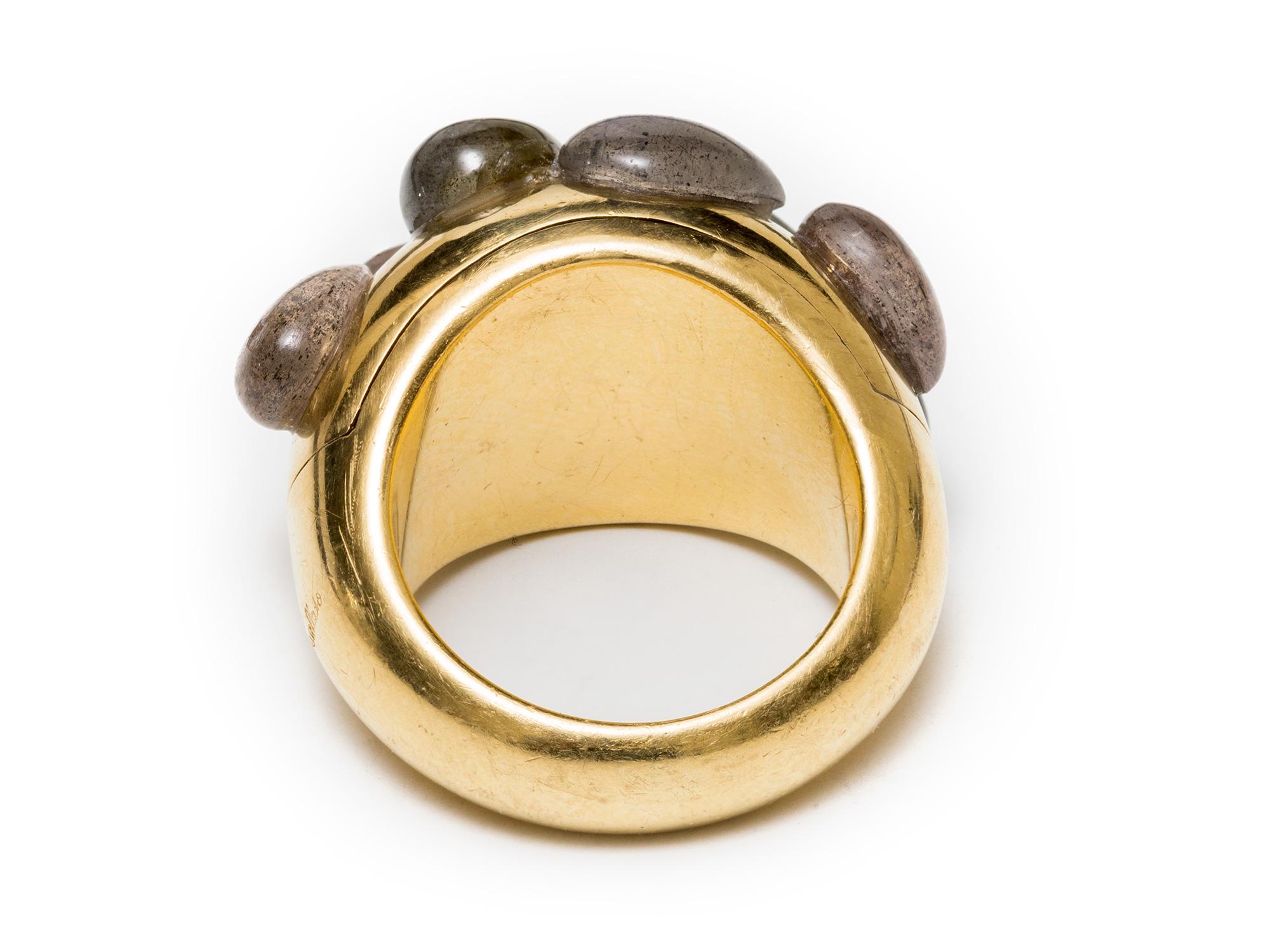 Women's or Men's Pomellato Labradorite Ring For Sale