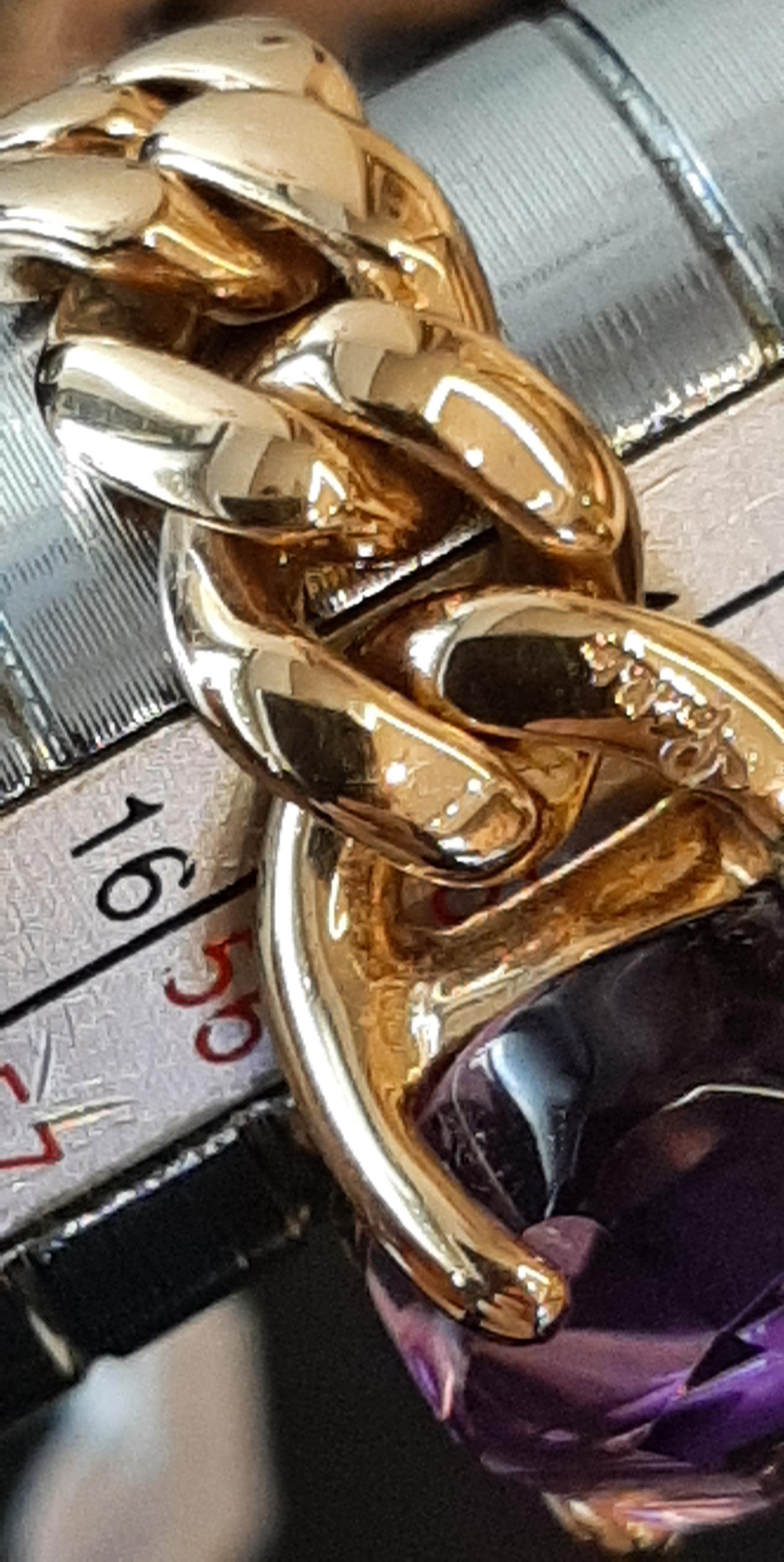 Artisan Pomellato Lola Collection Amethyst in 18 Karat Rose Gold Ring
