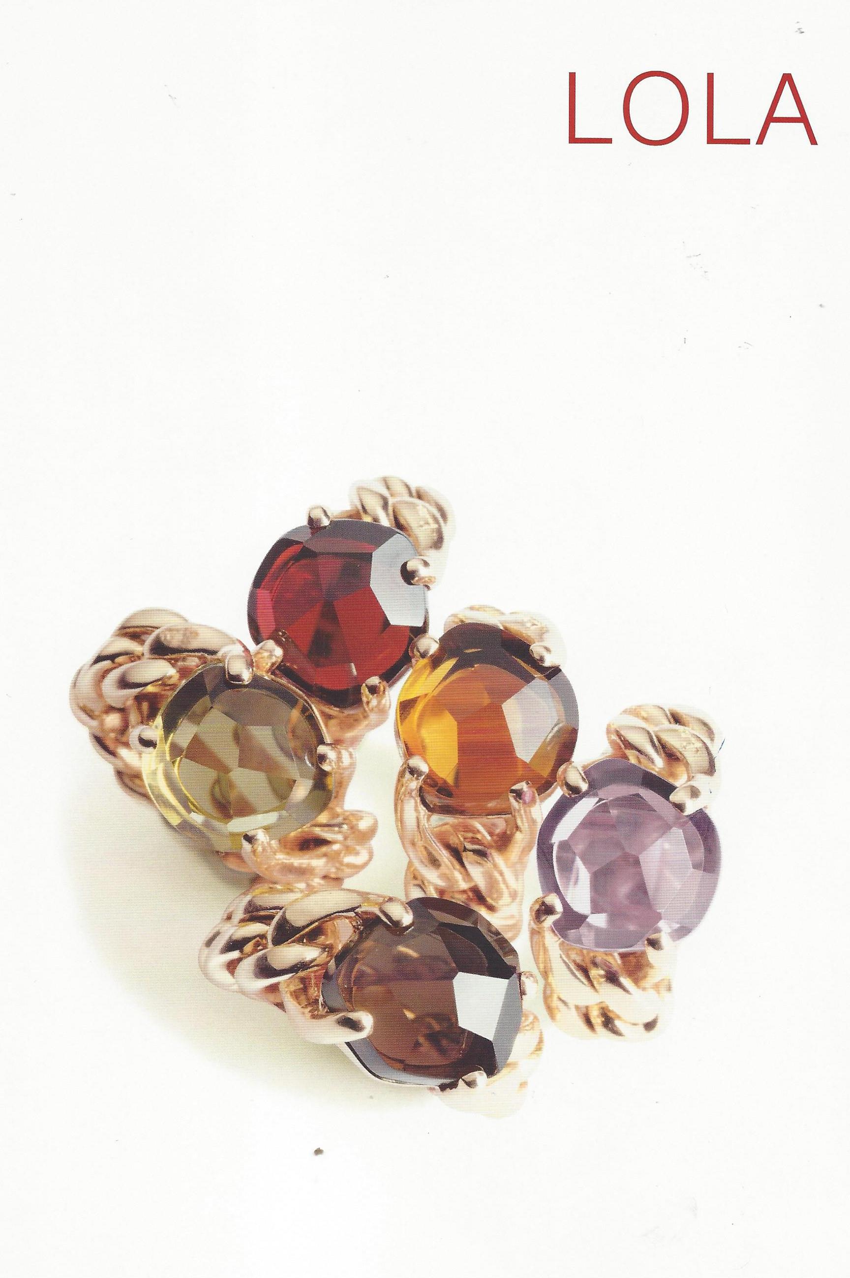 Women's or Men's Pomellato Lola Collection Amethyst in 18 Karat Rose Gold Ring