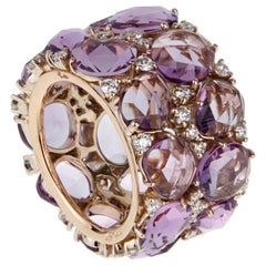 Pomellato Lulu Amethyst Diamond Ring