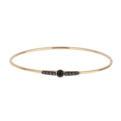 Pomellato M'ama Non M'ama 18k Rose Gold Onyx Diamond Bracelet
