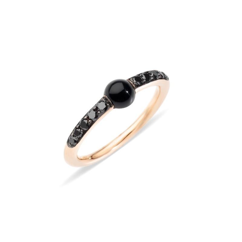 pomellato black diamond ring