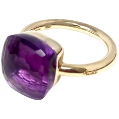 Pomellato Maxi Nudo Amethyst 18 Karat Pink Gold Ring