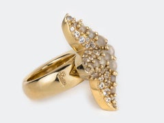 Pomellato Moonstone Star Ring