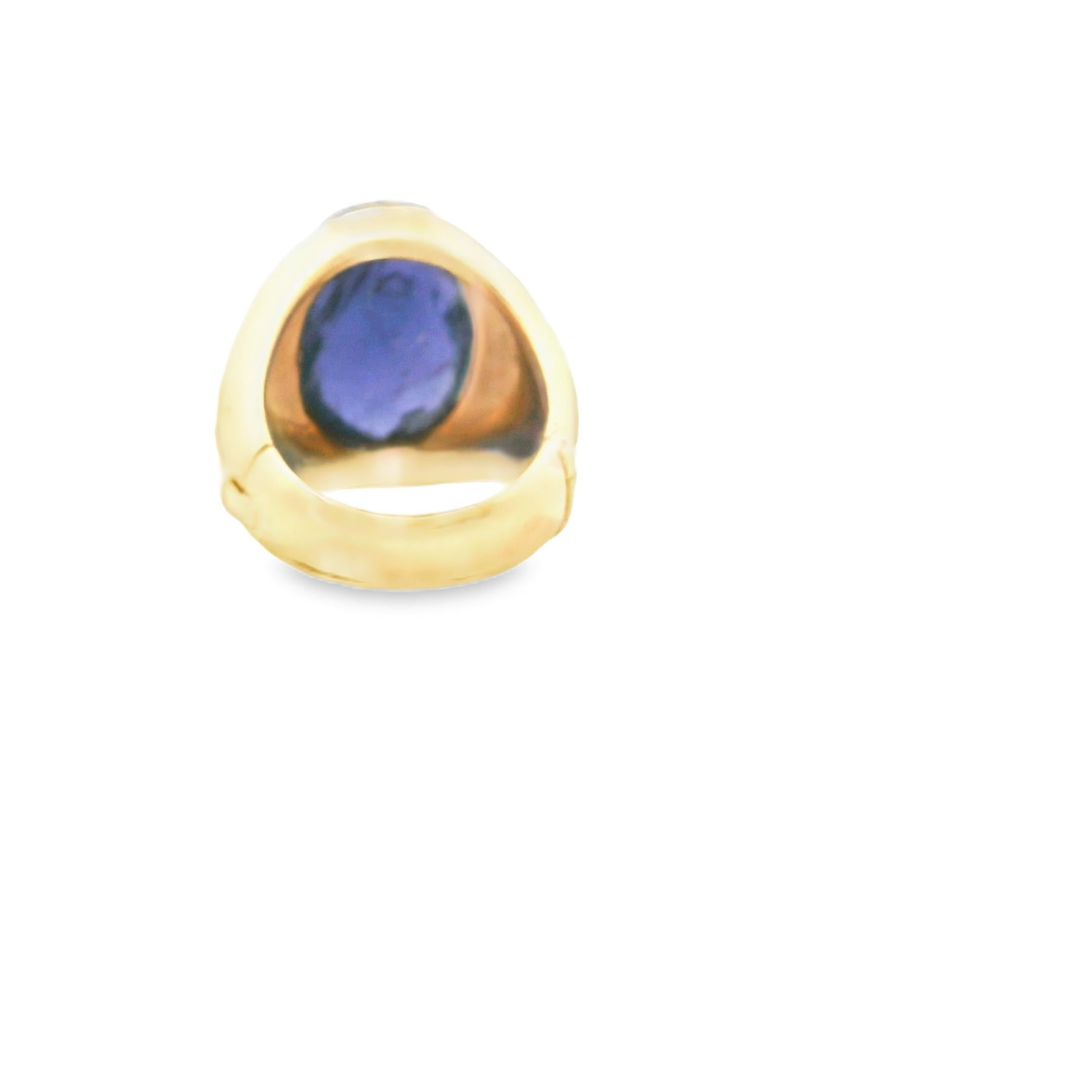 Cabochon Pomellato Narciso Amthyste Ring in vendita