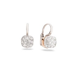 Pendientes Pomellato Nudo Oro 18k y Diamantes
