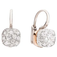 Pomellato Boucles d'oreilles Nudo en or 18 carats et diamants