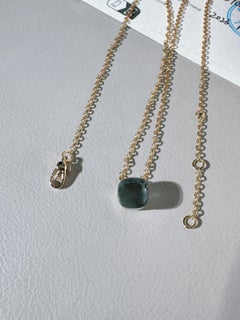 Pomellato Nudo 18K Rose Gold Sky Blue Topaz Necklace