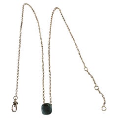Pomellato Nudo 18K Rose Gold Sky Blue Topaz Necklace