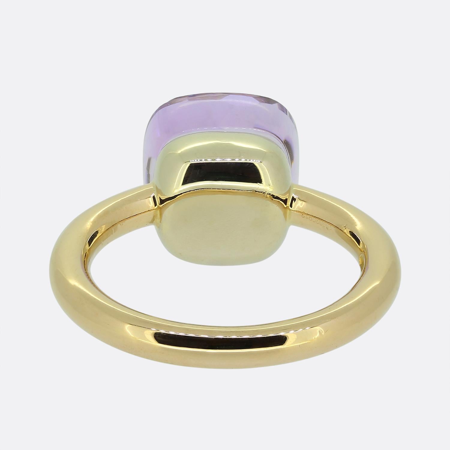 Pomellato Nudo Klassischer Amethyst-Ring im Zustand „Gut“ im Angebot in London, GB