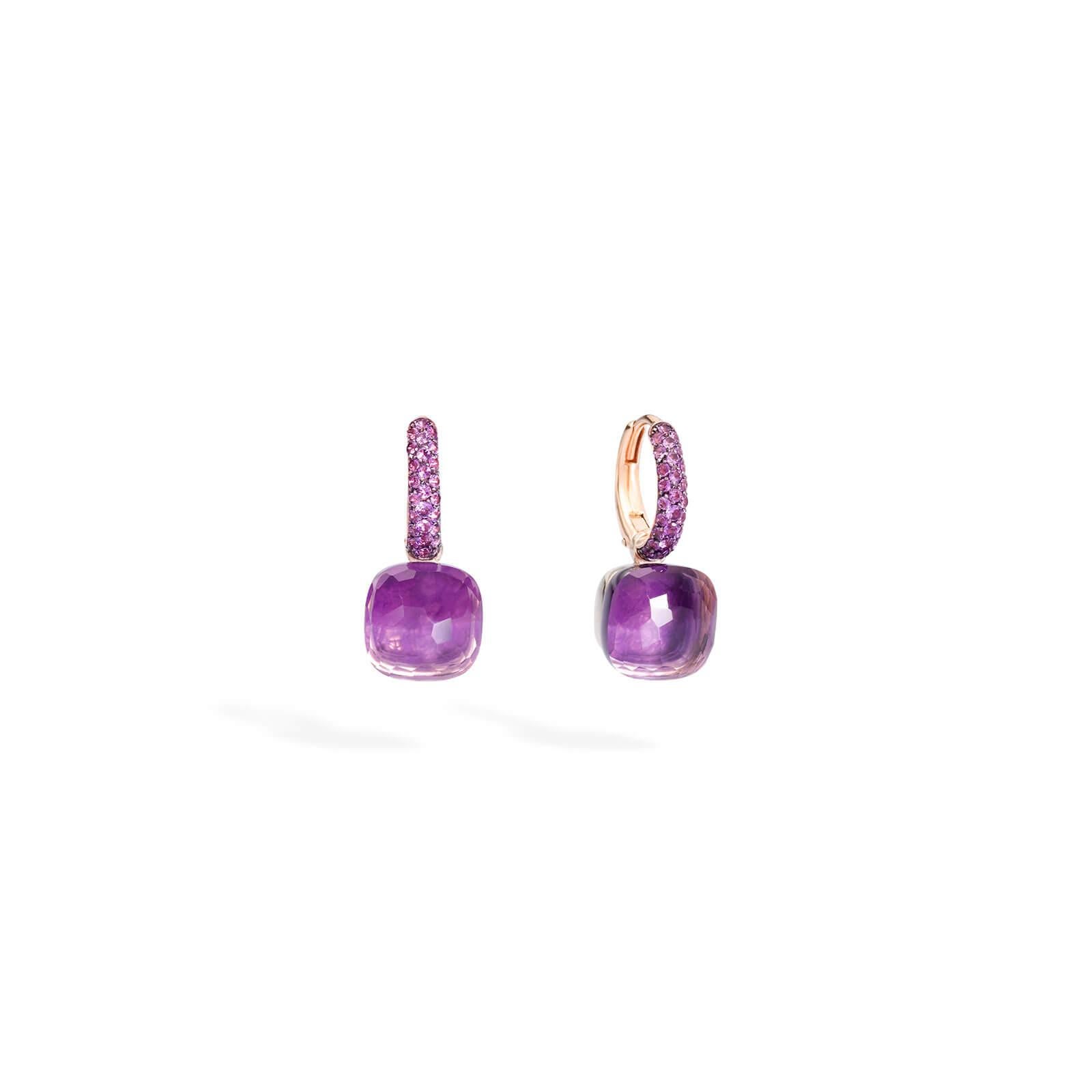 Pomellato Nudo Classic Earrings POC3000O6BKROI0GL In New Condition In Wilmington, DE