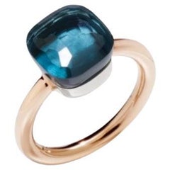 Pomellato Nudo Classic Londoner Blautopas Ring PAA1100O6000000TL