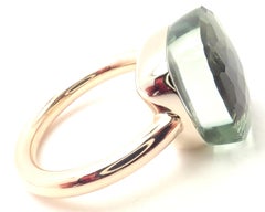 Pomellato Nudo Classic Prasiolite Yellow Gold Ring